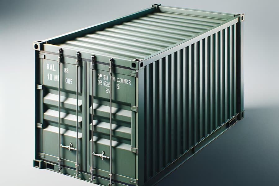 10 m³ container