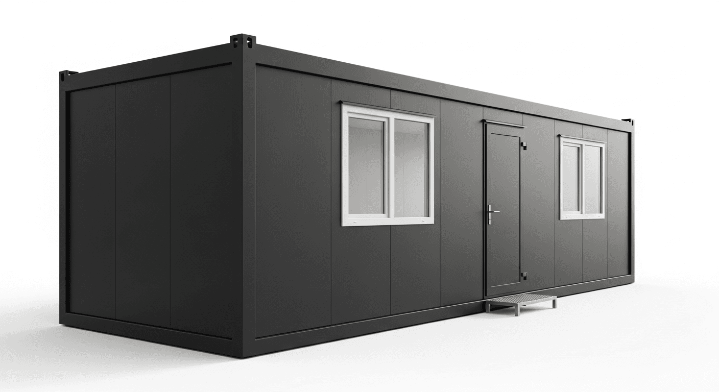 Kontorcontainer til byggepladser og erhverv