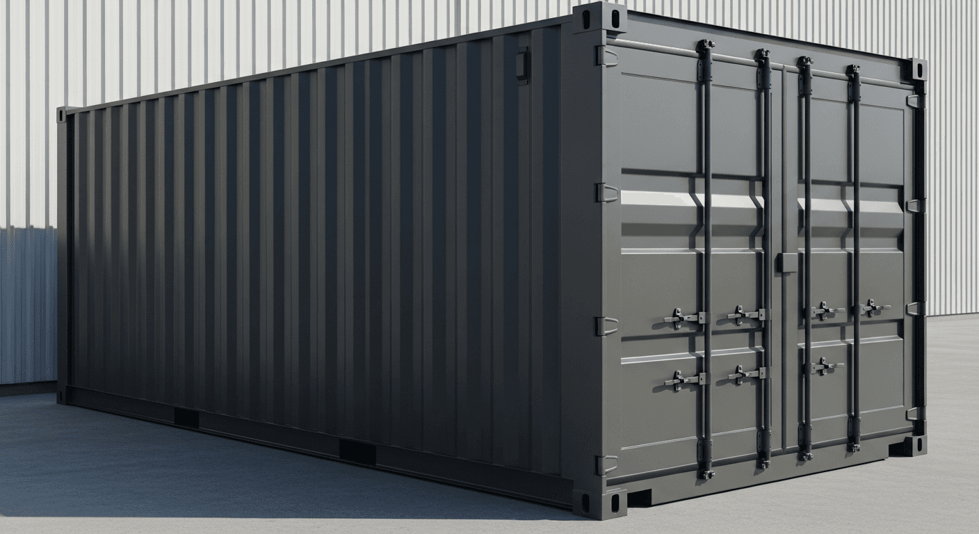 Dobbeltdørscontainer med dør i begge ender